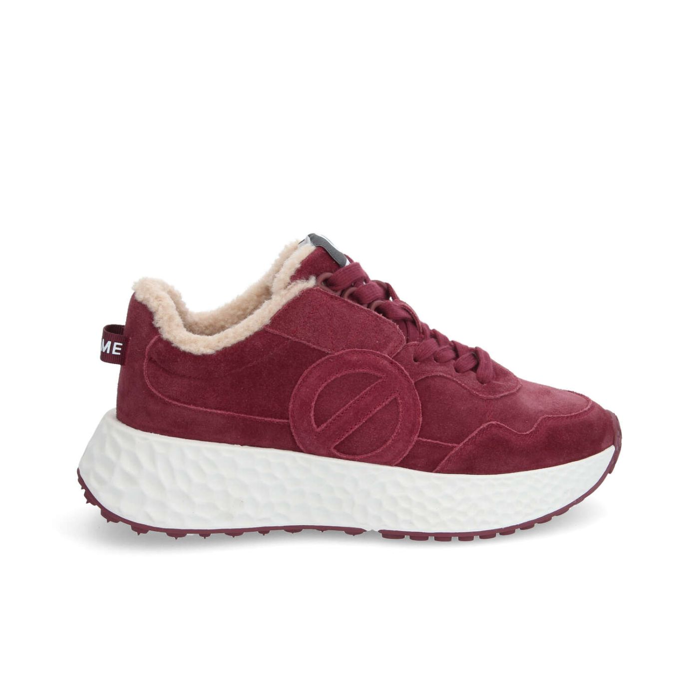 CARTER JOGGER W - SUEDE/COCOON - CHERRY